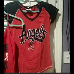 Angels baseball shirt size Med